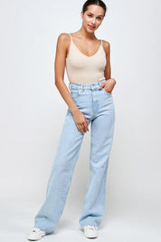 Look Both Ways Bodysuit // Nude