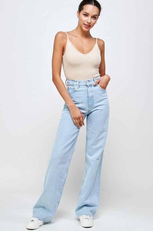 Look Both Ways Bodysuit // Nude