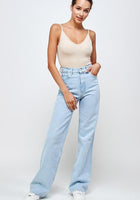 Load image into Gallery viewer, Look Both Ways Bodysuit // Nude
