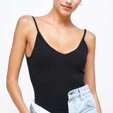 Look Both Ways Bodysuit // Black