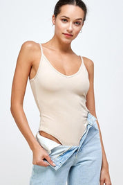 Look Both Ways Bodysuit // Nude