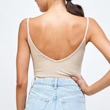 Look Both Ways Bodysuit // Nude
