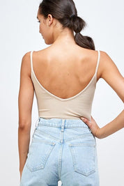 Look Both Ways Bodysuit // Nude