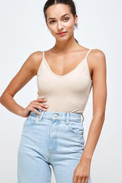 Look Both Ways Bodysuit // Nude