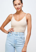 Load image into Gallery viewer, Look Both Ways Bodysuit // Nude
