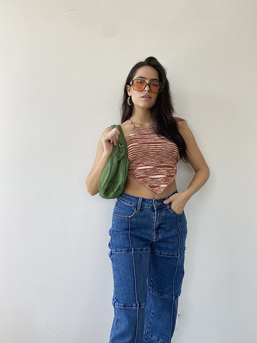Ginger Sweater Halter Top