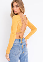 Load image into Gallery viewer, Hailey Open Back Crop Top
