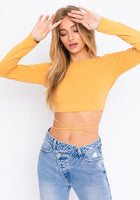 Load image into Gallery viewer, Hailey Open Back Crop Top
