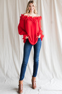 Call Me Top - Red