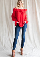 Load image into Gallery viewer, Call Me Top - Red
