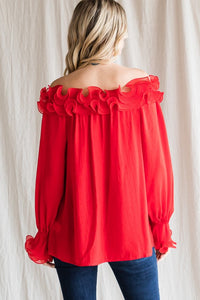Call Me Top - Red