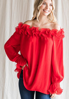 Load image into Gallery viewer, Call Me Top - Red
