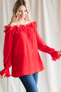 Call Me Top - Red