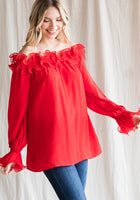 Load image into Gallery viewer, Call Me Top - Red
