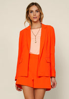 Load image into Gallery viewer, Queen of the Boardroom Blazer - Orange
