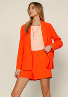 Load image into Gallery viewer, Queen of the Boardroom Blazer - Orange
