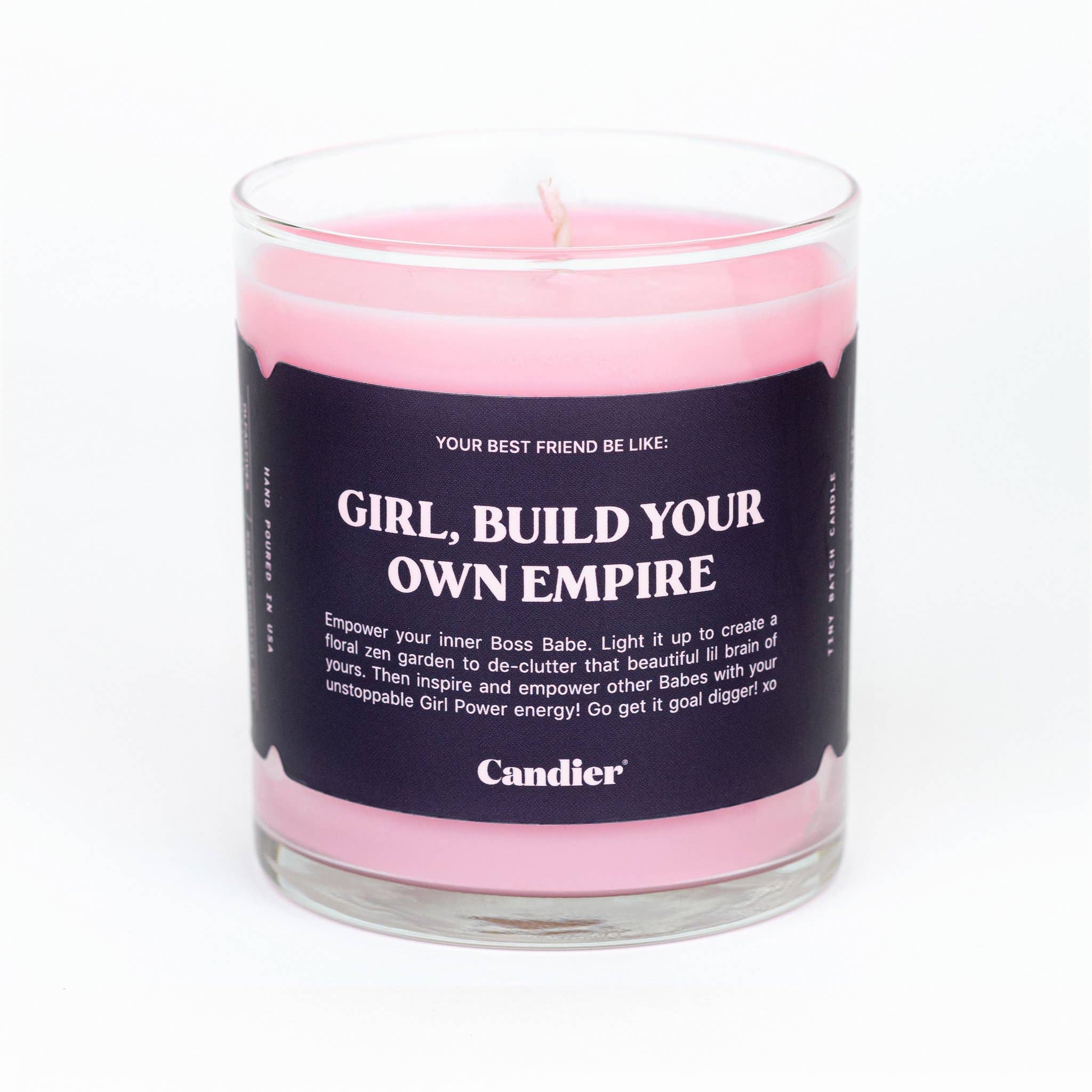 Build Your Empire Candle