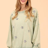 Star Seeker Sweatshirt - Sage