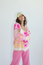 Sweet Nothing Cardigan - Pink