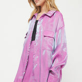 The Shimmer End Button Up Shirt