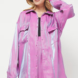 The Shimmer End Button Up Shirt