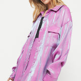 The Shimmer End Button Up Shirt