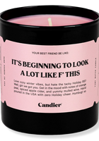 Load image into Gallery viewer, F THIS CANDLE
