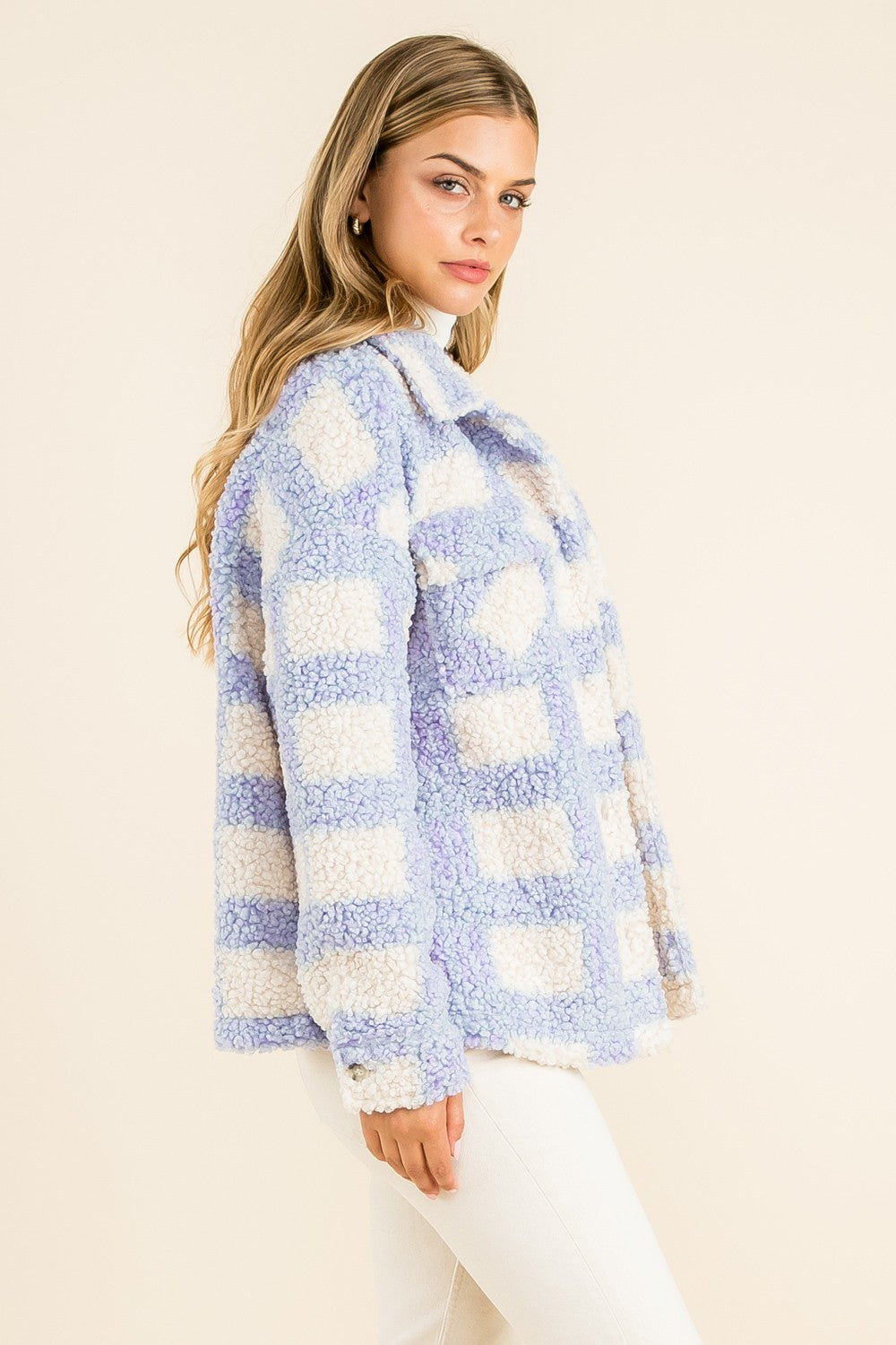 Adeline Sherpa Shacket