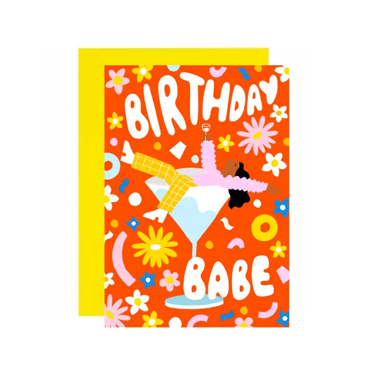 Birthday Babe card
