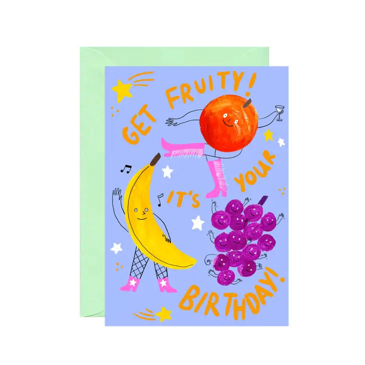 Get Fruity Birthday Card