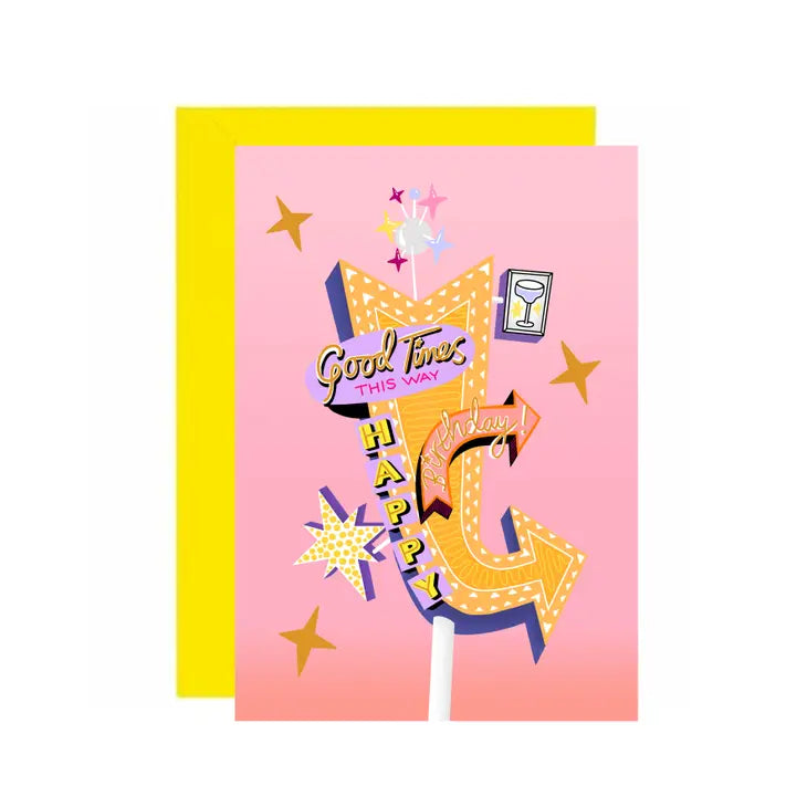 Good Times  Birthday Card