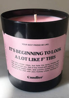 Load image into Gallery viewer, F THIS CANDLE
