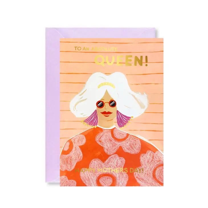 Absolute Queen Mothers Day Card