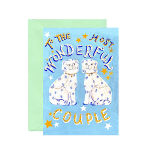 Wonderful Couple Wedding Card