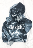 Load image into Gallery viewer, Abbie Black Tie Dye Sweatshirt
