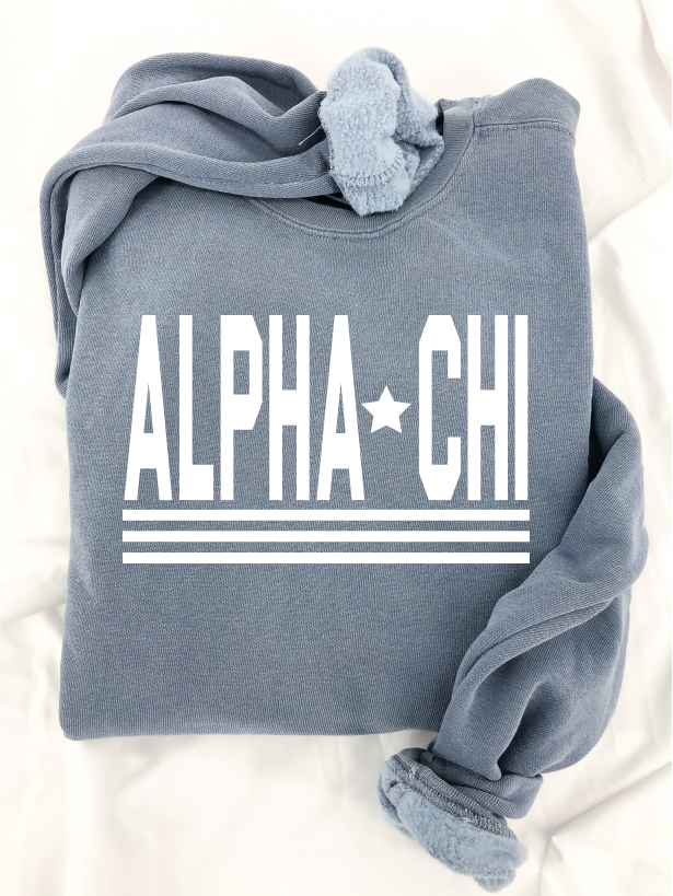 Alpha Chi Omega Trooper Sweatshirt