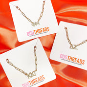 Rhinestone Sorority Necklace