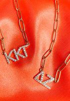 Load image into Gallery viewer, Rhinestone Sorority Necklace
