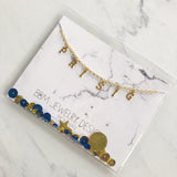 Phi Sigma Sigma Name Drop Necklace