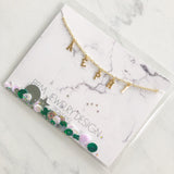 Alpha Epsilon Phi Name Drop Necklace