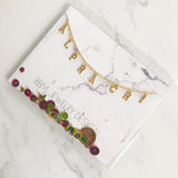 Alpha Chi Omega Name Drop Necklace