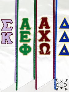Sorority Graduation Stole