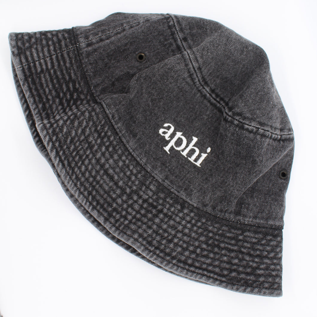 Alpha Phi Denim Bucket Hat