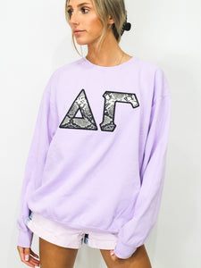 Ibiza Embroidered Letter Sweatshirt