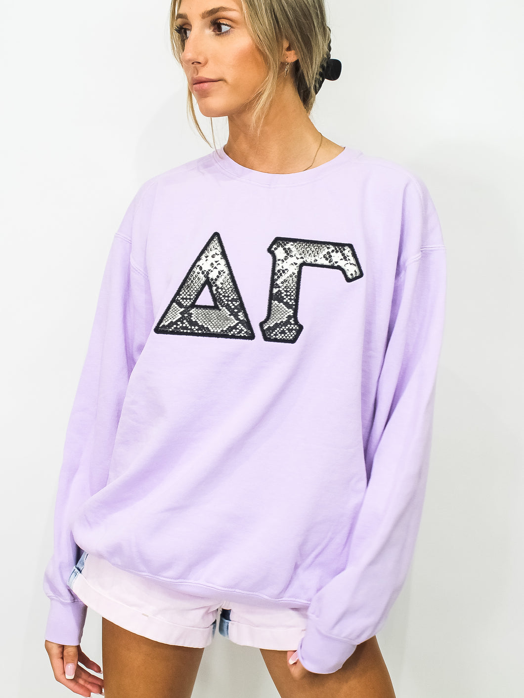 Ibiza Embroidered Letter Sweatshirt