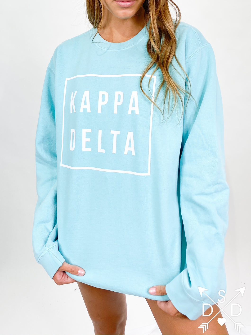 Hip To Be Pigment Dye Sorority Sweatshirt