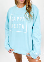 Load image into Gallery viewer, Hip To Be Pigment Dye Sorority Sweatshirt
