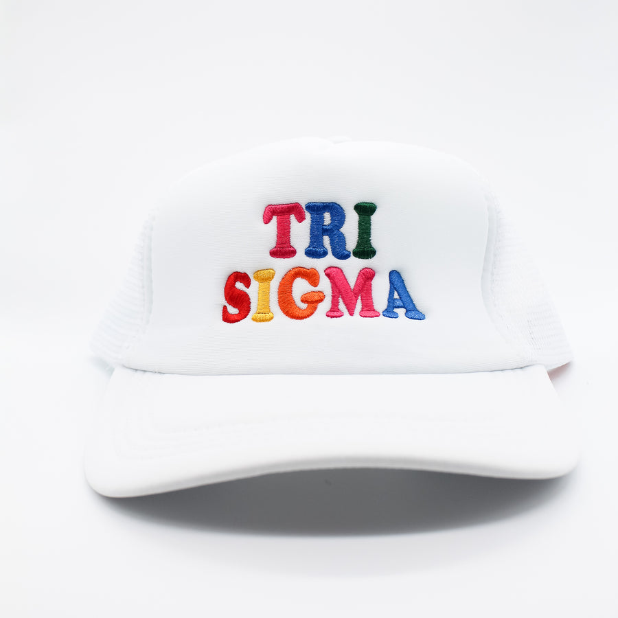 Sigma Sigma Sigma Fun Times Trucker Hat
