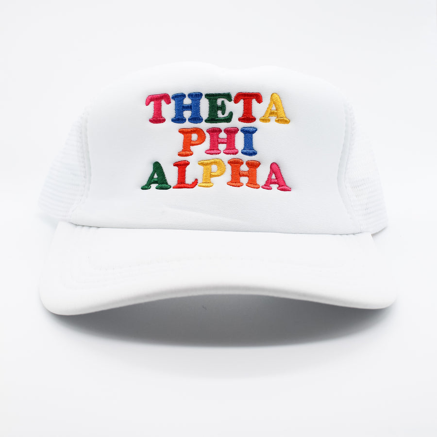Theta Phi Alpha Fun Times Trucker Hat
