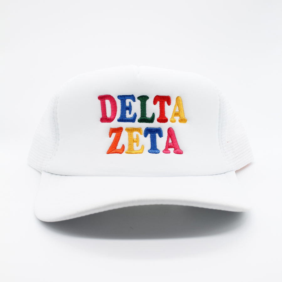 Delta Zeta Fun Times Trucker Hat
